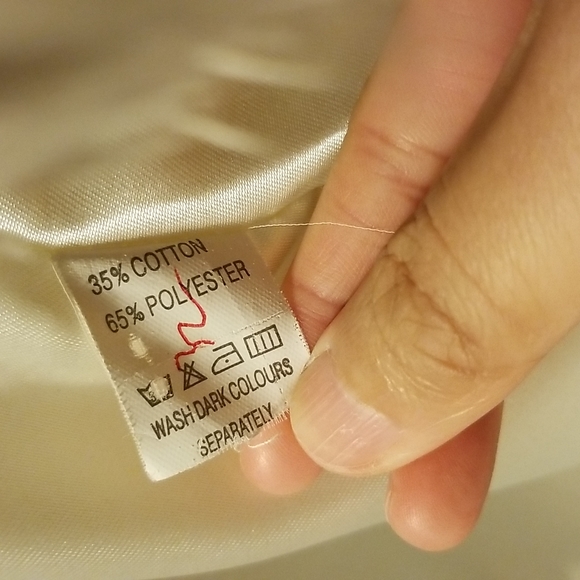 White Soft Lace Short Fur Coat - Picture 3 of 6